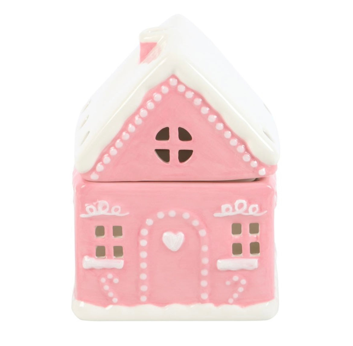 Pink Gingerbread House Burner