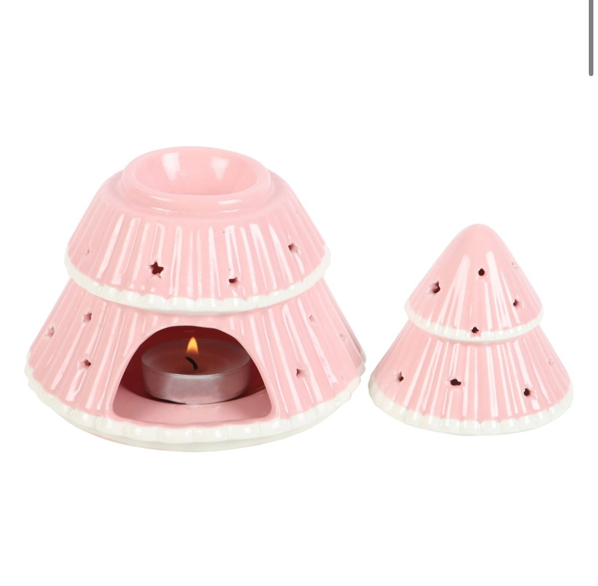 Pink Christmas Tree Burner