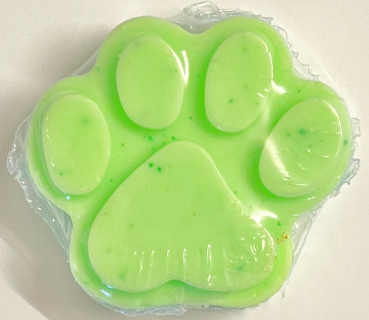 Caribbean Twist Paw Print Soap