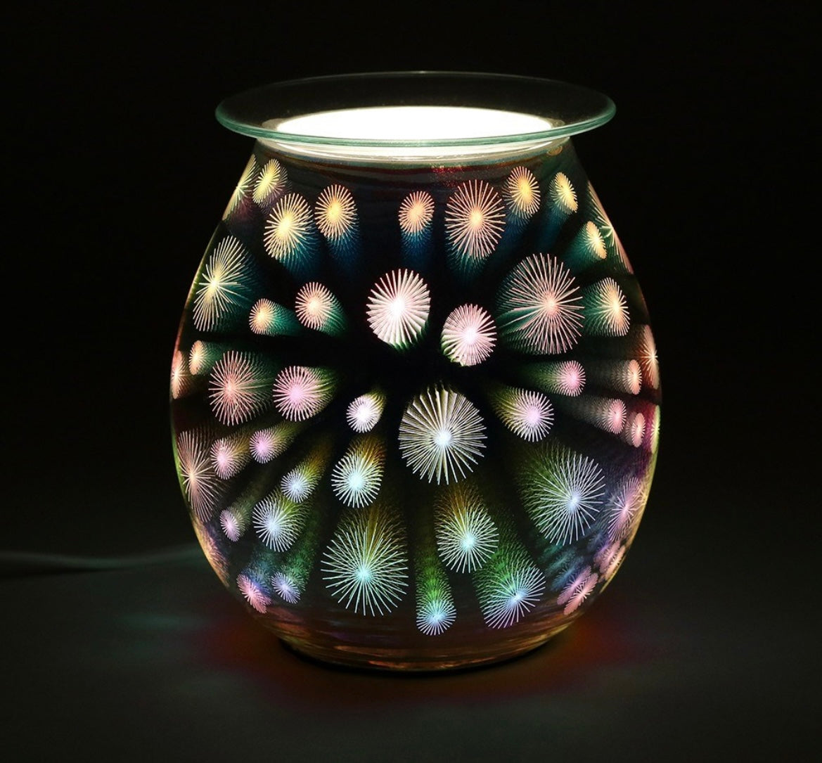 3D STARBURST LIGHT UP ELECTRIC BURNER