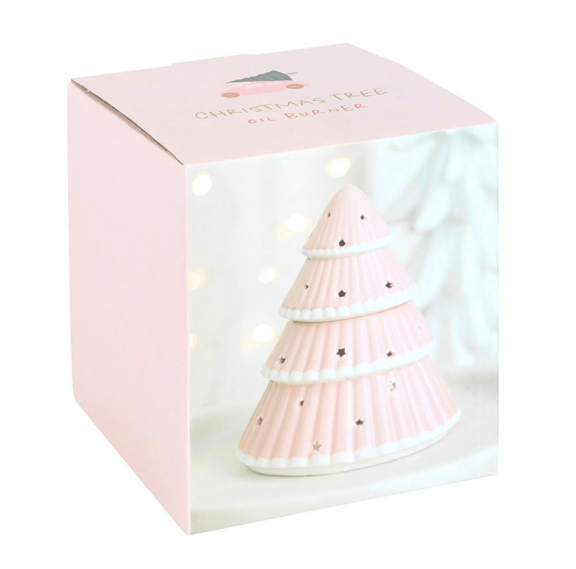 Pink Christmas Tree Burner