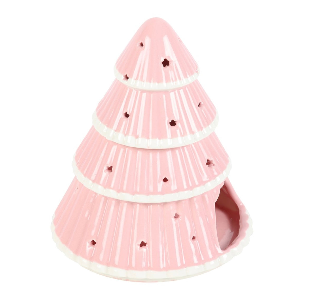 Pink Christmas Tree Burner