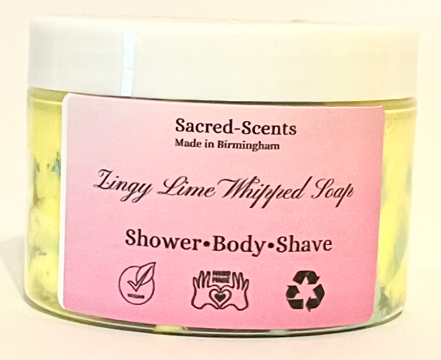 Zingy Lime Whipped Soap