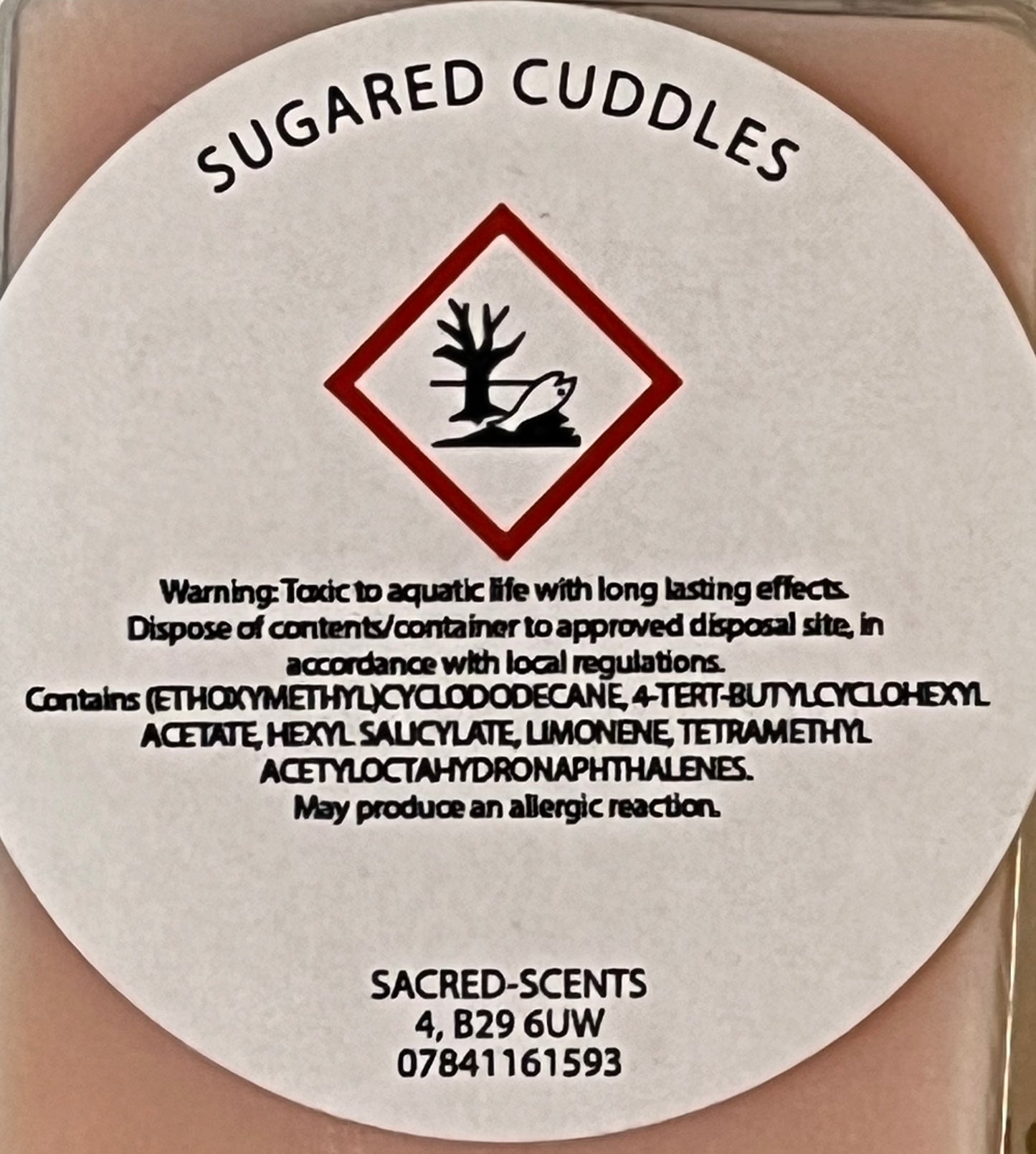 Sugared Cuddles clamshell