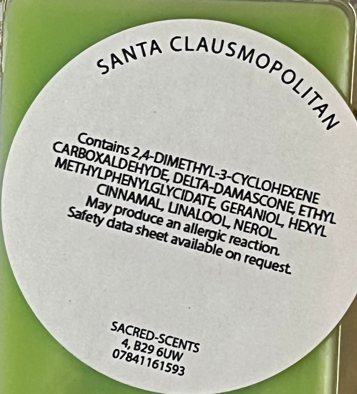 Santa Clausmopolitan clamshell