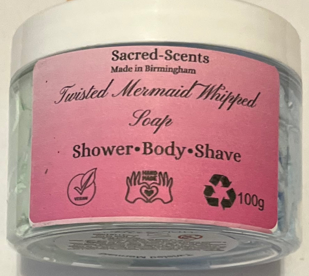 Twisted Mermaid Whipped Soap