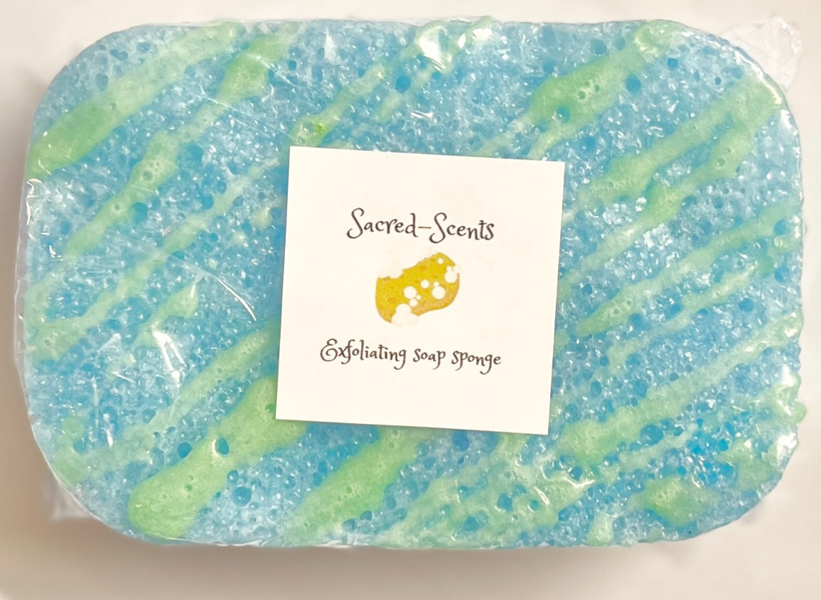 Sauvage Scented Exfoliating Soap Sponge