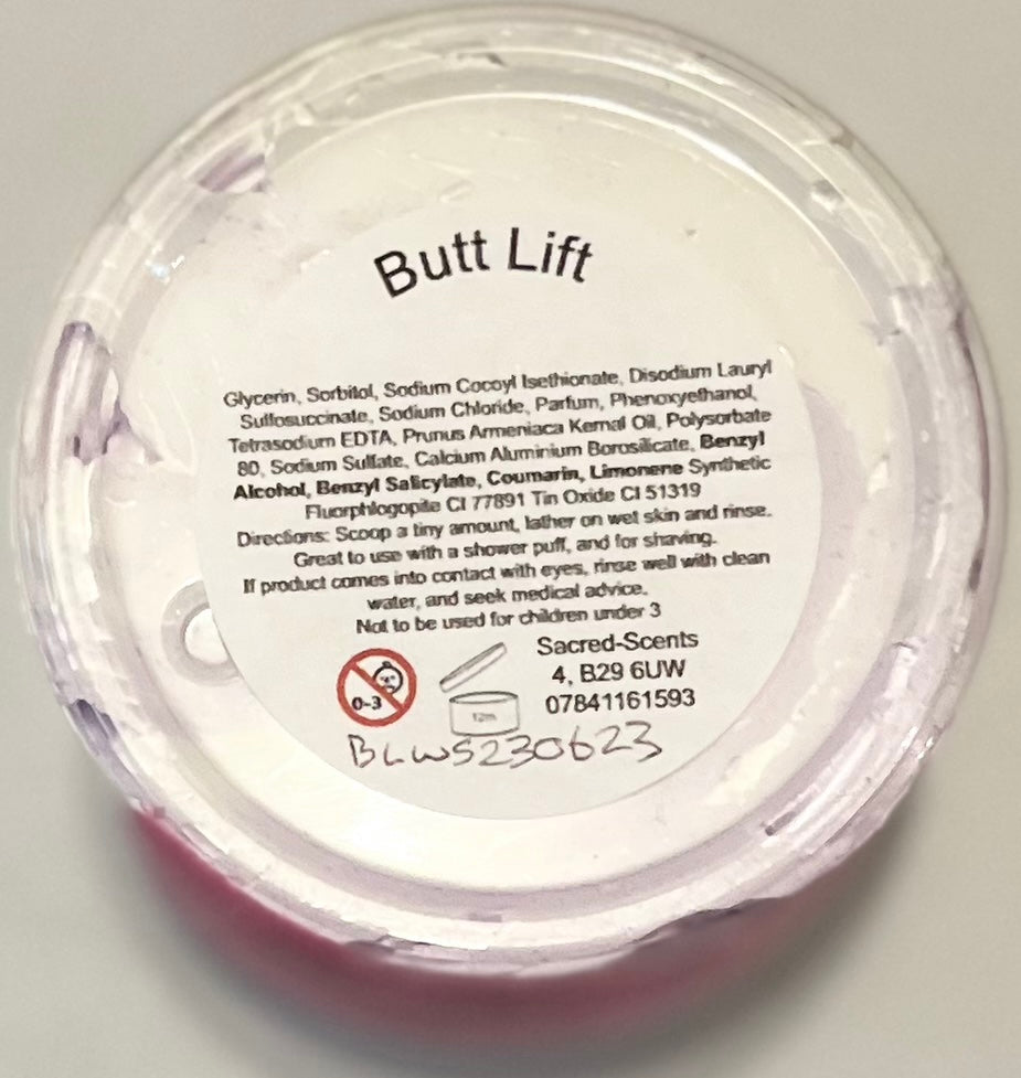 Butt Lift Whipped Soap