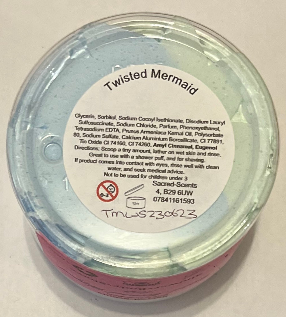 Twisted Mermaid Whipped Soap