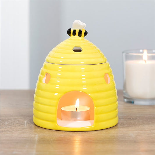 Yellow Beehive Burner