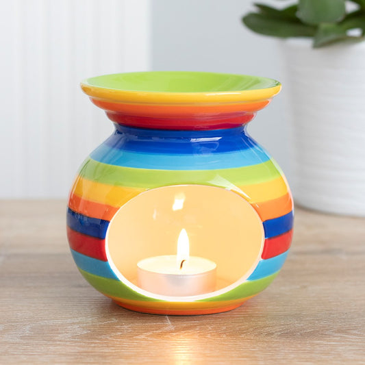 Rainbow Stripe burner